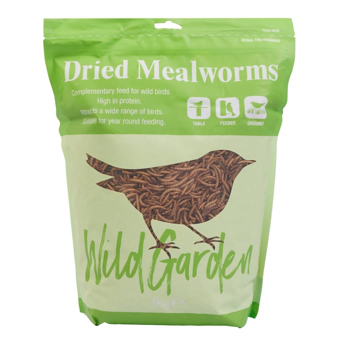 Dried Mealworms 1kg