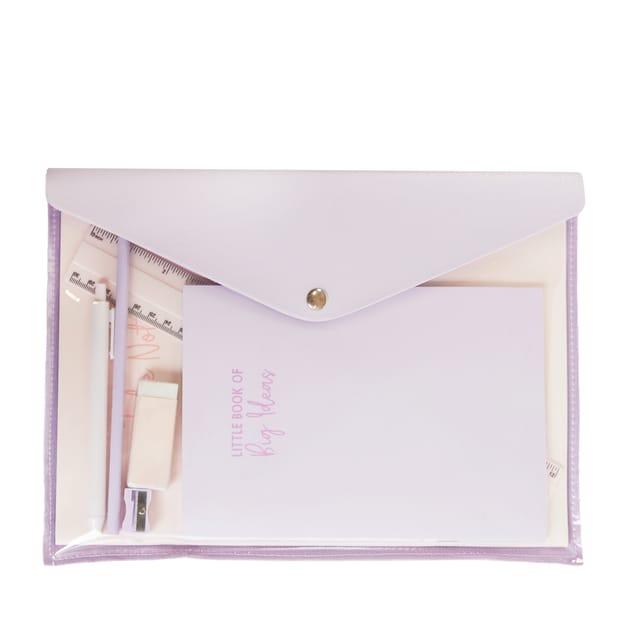 Organise Yourself Bumper Stationery Set Home Bargains