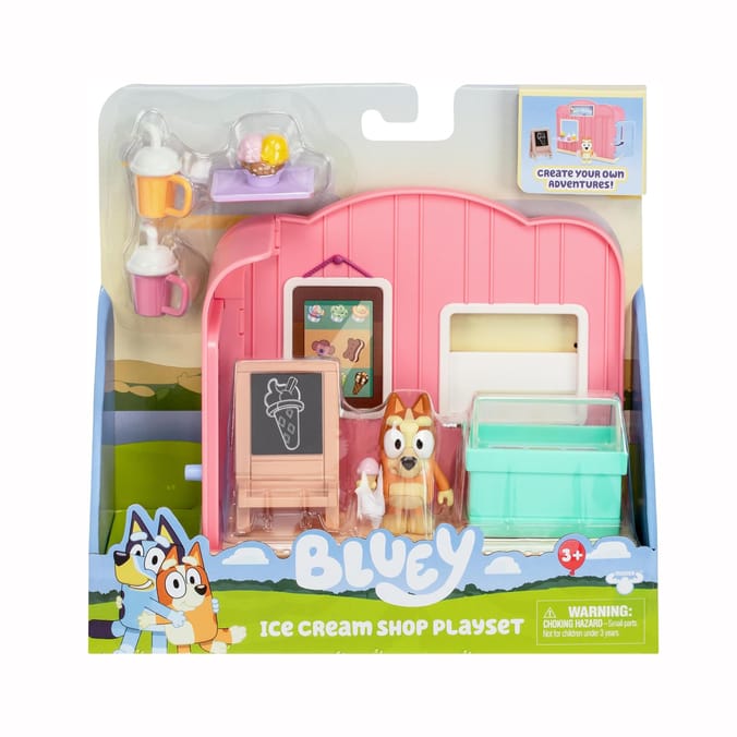 Bluey Mini Ice Cream Shop Playset