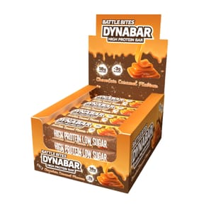 Battle Bites Dynabar High Protein Bars - Chocolate Caramel x12