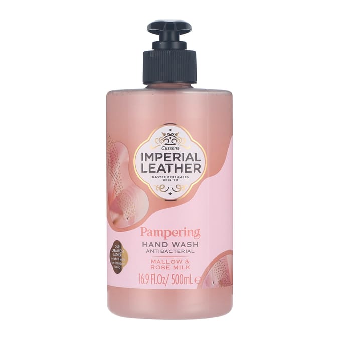 Imperial Leather Pampering Handwash 500ml - Mallow & Rose Milk