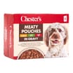 Chester's Meaty 12 Pouches 1.2kg - Gravy