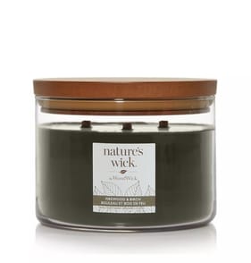  Nature's Wick 3 Wick Candle - Firewood & Birch