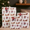 Festive Feeling Gift Bag Set - Santa