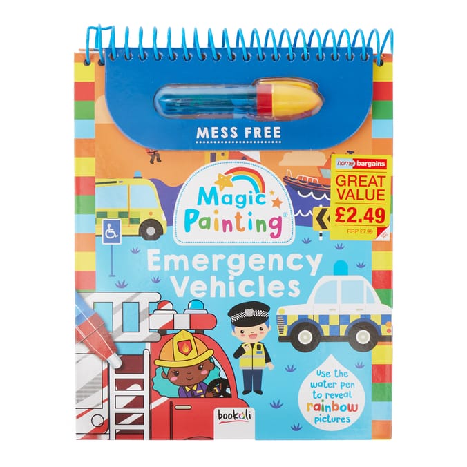 Magic Painting Emergency Vehicles