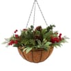 Festive Feeling Hanging Basket