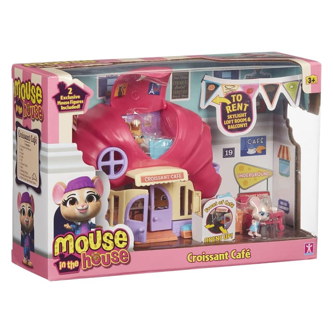 Mouse In The House Croissant Cafe Playset