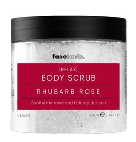  Face Facts Body Scrub Rhubarb Rose 400g