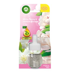 Air Wick Electrical Plug In Single Refill 19ml - White White Peony & Jasmine Blossom