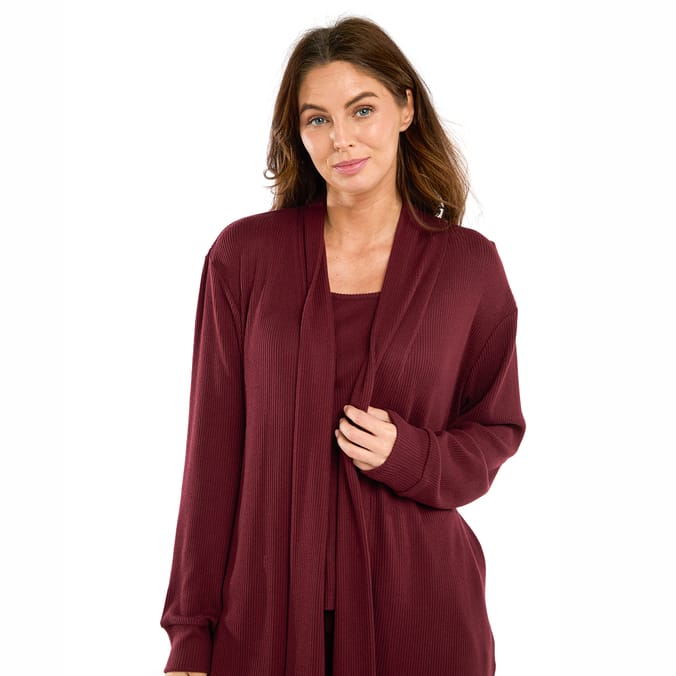 Jeff & Co By Jeff Banks Ladies Burgundy 3 Pieces Set