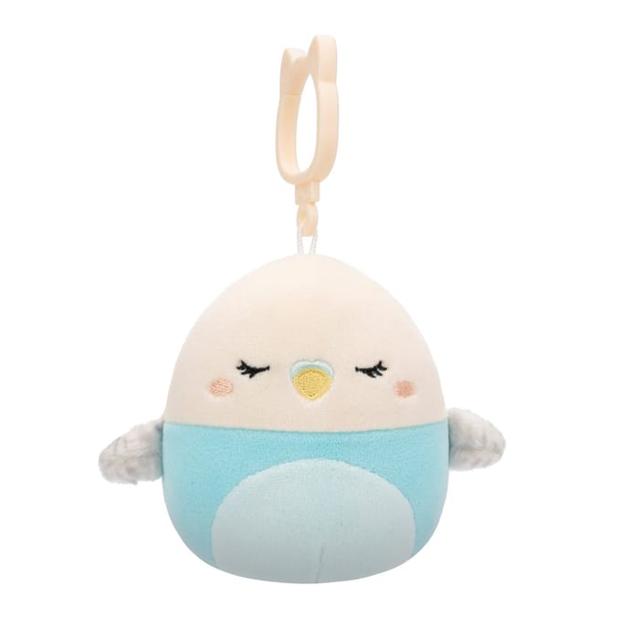 Squishmallows Clip-On Plush - Tycho The Parakeet