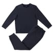 Jeff & Co By Jeff Banks Mens Navy Marl Lounge Set
