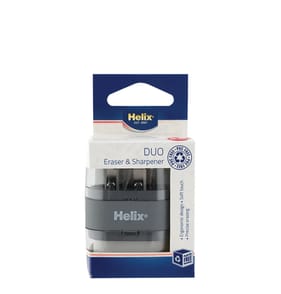 Helix Duo Eraser & Sharpener