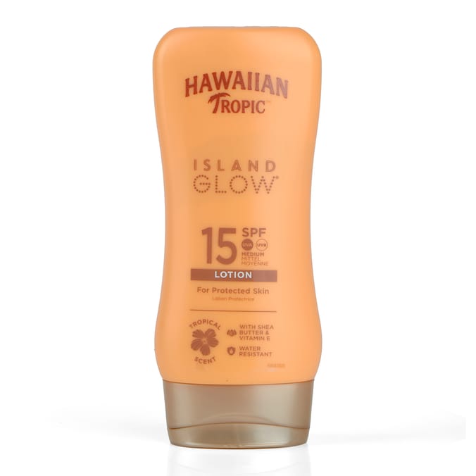 Hawaiian Tropic Island Glow Sun Lotion 170ml  - SPF15