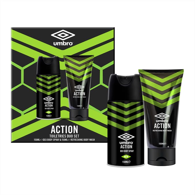Umbro Action Toiletries Duo Gift Set