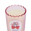  Disney Minnie Mouse Cherries Glass Candle - Light Pink 