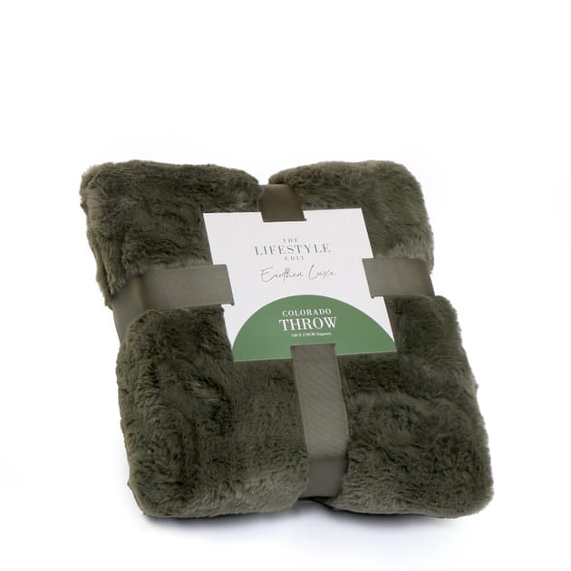 The Lifestyle Edit Colorado Throw Home Bargains