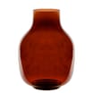 The Lifestyle Edit Autumn Brown Glass Vase