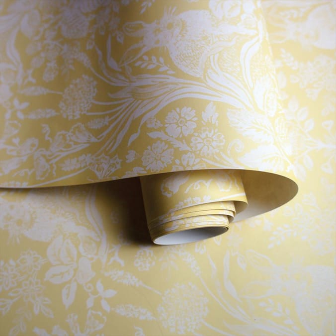 Harlen Wallpape 90806 - Yellow