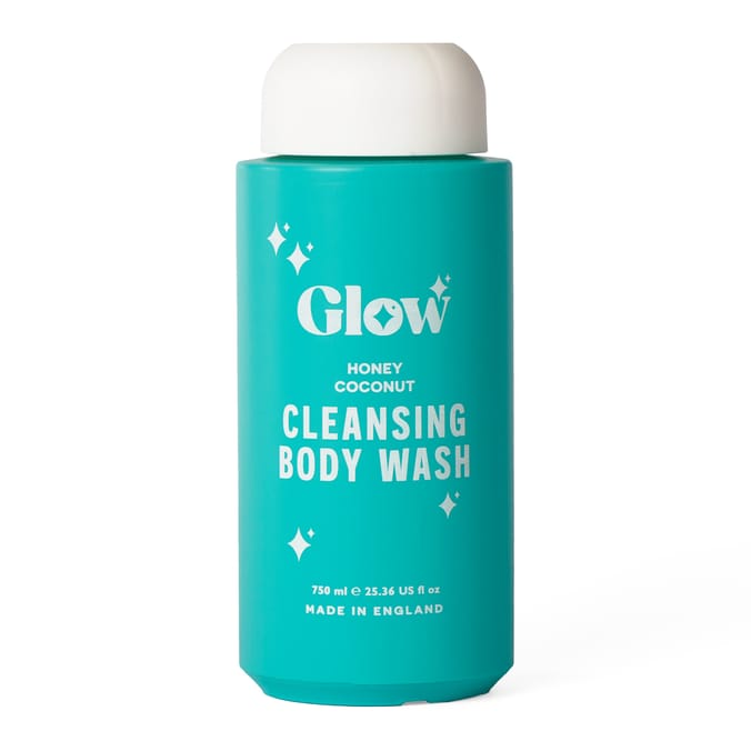 Glow Cleansing Body Wash 750ml - Honey Coconut Scented