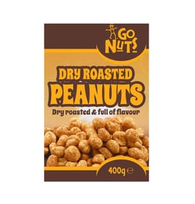 Go Nuts Dry Roasted Peanuts 400g