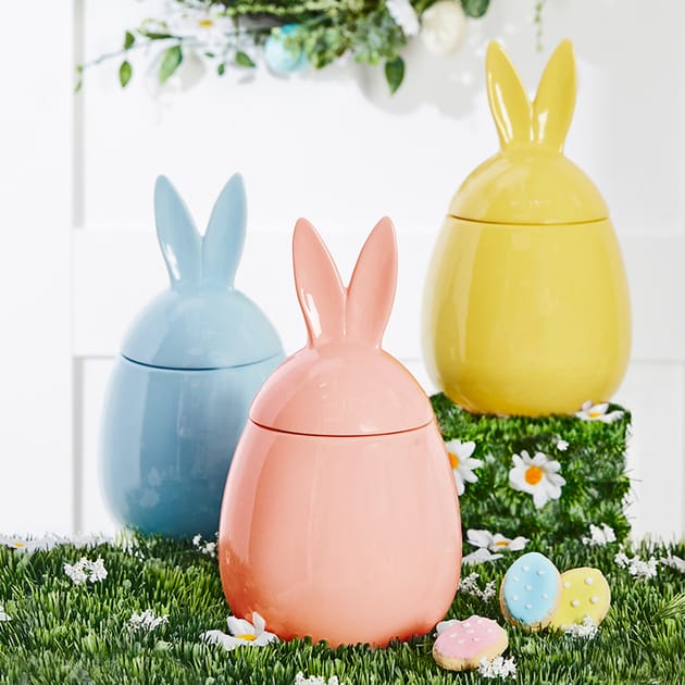 Spring Time Bunny Jar | Home Bargains