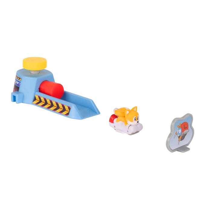 Sonic The Hedgehog Go Go Racers Mini Launcher - Tails