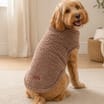 My Pets Teddy Fleece Brown Dog Coat