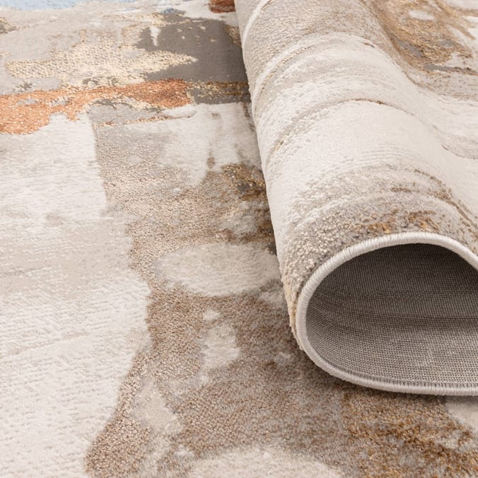 Asiatic Miro Painterly Rug Metallic MI01