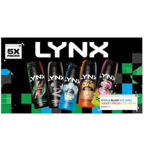 Lynx Bodyspray Gift Set 5 Piece - The Fragrance Squad