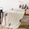 Mickey And Friends Embroidered Throw  