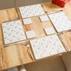 Festive Feeling Placemats & Coasters - Gold & Silver