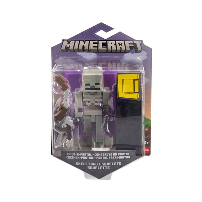 Minecraft Build A Portal 8cm Figure GTP08 - Skeleton