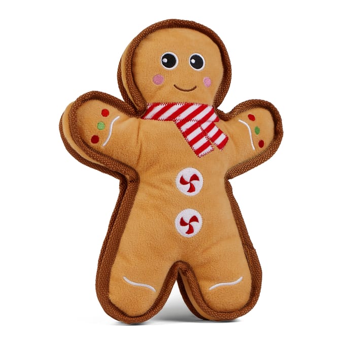 Chester's Tough Dog Toy - Gingerbread