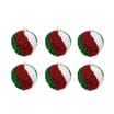  Festive Feeling 10cm Baubles 6 Pack