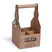 Just For You Dad 4x Beer Crate with Opener