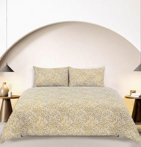 Home Collections Easy Care Watercolour Single Duvet Cover Set - Orche