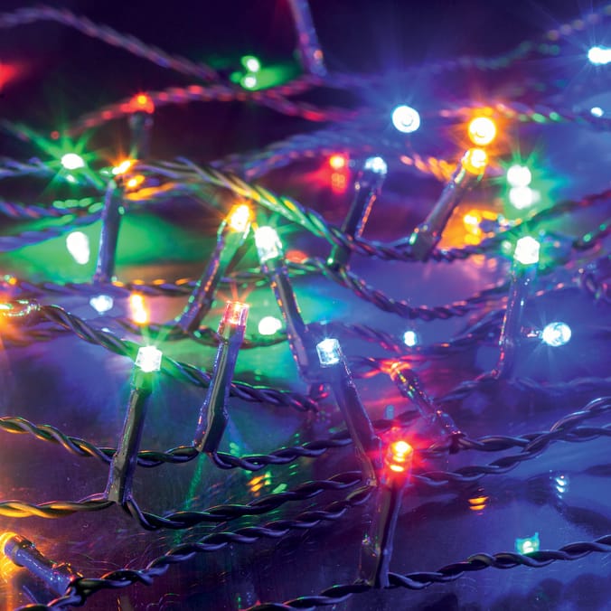 Prestige Lighting 600 LED Multifunction String Lights Home Bargains