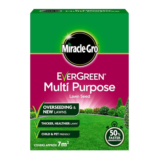 Miracle-Gro Evergreen Multi Purpose Lawn Seed 210g