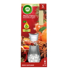 Air Wick Mulled Wine Essential Oils Reeds Diffuser 25ml
