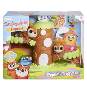 Little Tikes Springlings Surprise Poppin' Treehouse Playset