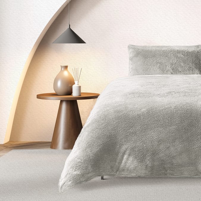 The Winter Warmer Collection Teddy Single Duvet Set