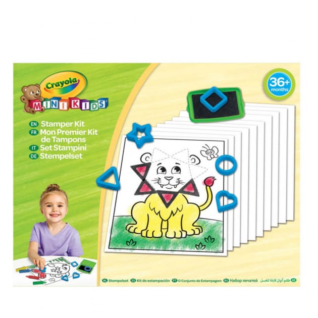 Crayola - Mini Kids - Förkläde med ärmar - Färg för småbarn och småbarn  444d