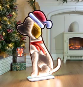Prestige Mains Operated LED Infinity Light - Dog