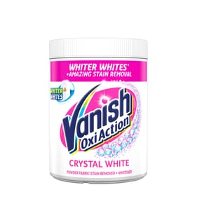 Vanish Oxi Action Crystal White Powder Fabric Stain Remover 1kg