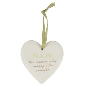 Someone Special Ceramic Heart - Nan