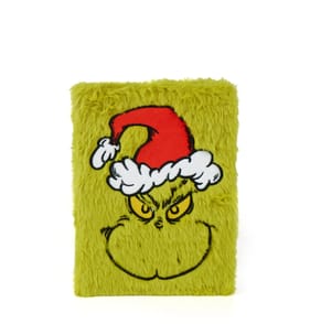 Grinch Fluffy Notebook