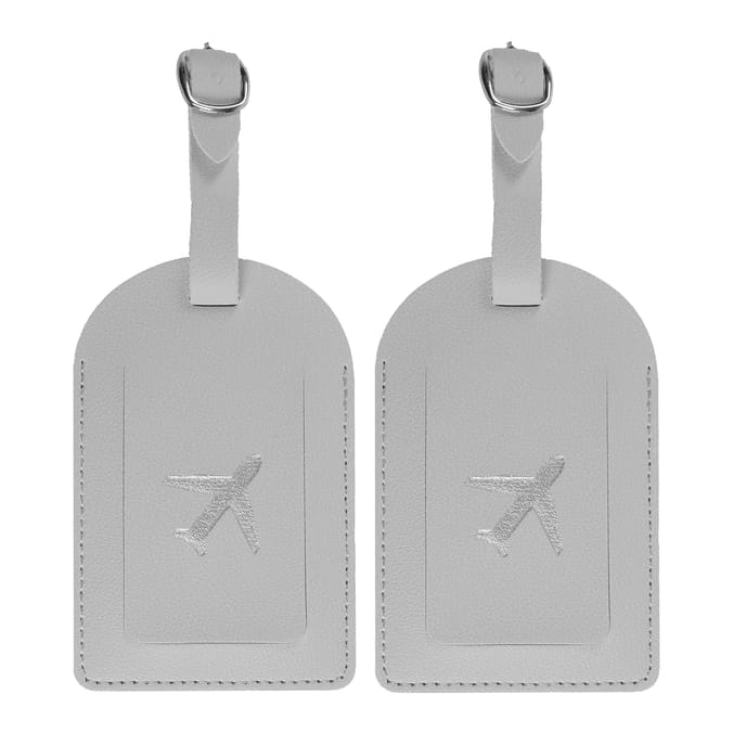 TravelShop Luggage Tags - Grey