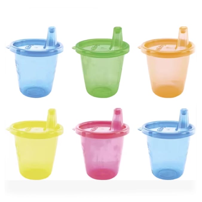 Nuby Cup Set with Free Flow Spout 9m+ 210ml