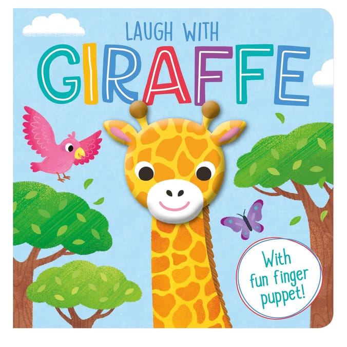 Finger Puppet Book - Laugh with Giraffe